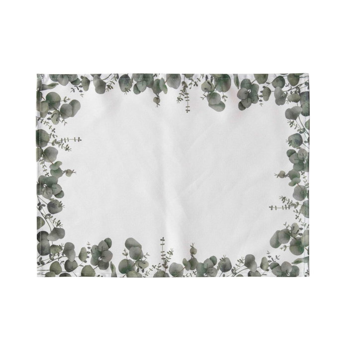 Hermia Juego de Manteles Eucalyptus Verde y Blanco Hermia Juego de Manteles Eucalyptus Verde y Blanco